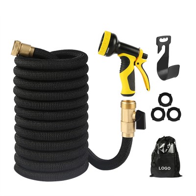 25FT Garden Expandable Hose with Brass Fittings