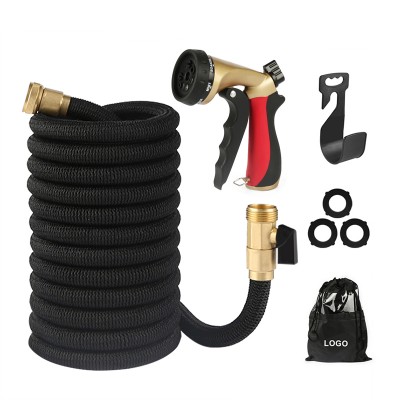 Leakproof Garden Hose High Pressure Expandable Hose Black