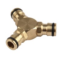 New arrival 1 / 2 inch quick connector 3 way hose coupling garden hose tap connector